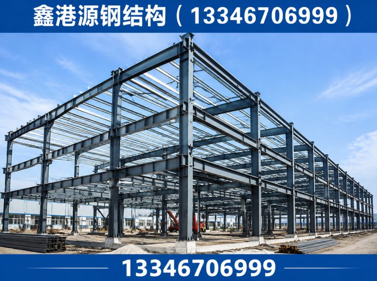 鄢陵县钢构厂房展示图